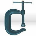 Crescent Full Screw C Clamp, Size: 6in. , Throat Depth: 3-5/8in. throat depth, Material: Steel, Color: Black 78-406C